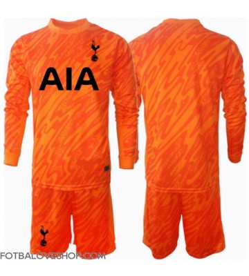 Tottenham Hotspur Brankářské Dětské Venkovní Dres 2024-25 Dlouhý Rukáv (+ trenýrky)
